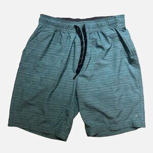 Kenneth Cole Athletic Shorts, Lightweight, Water-Resistant, Green, Boys Small